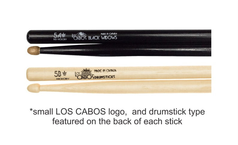 Personalized Drumsticks — 5A & 5B Hickory