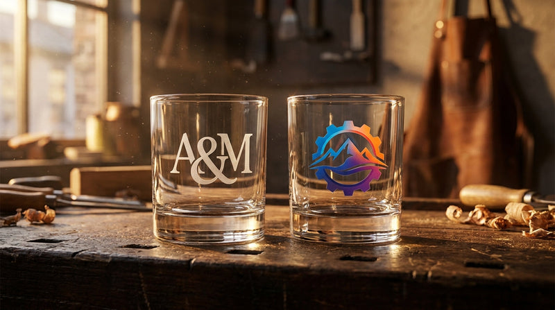 Engraved or UV-Printed? How to Choose the Right Personalized Glass Gift