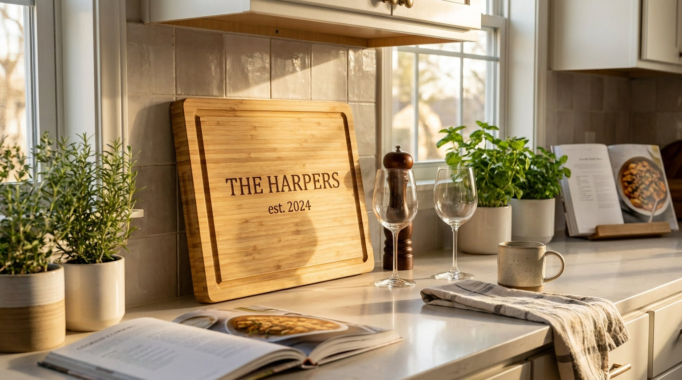 Engraved Housewarming Gifts for the New Place (That Actually Get Used)