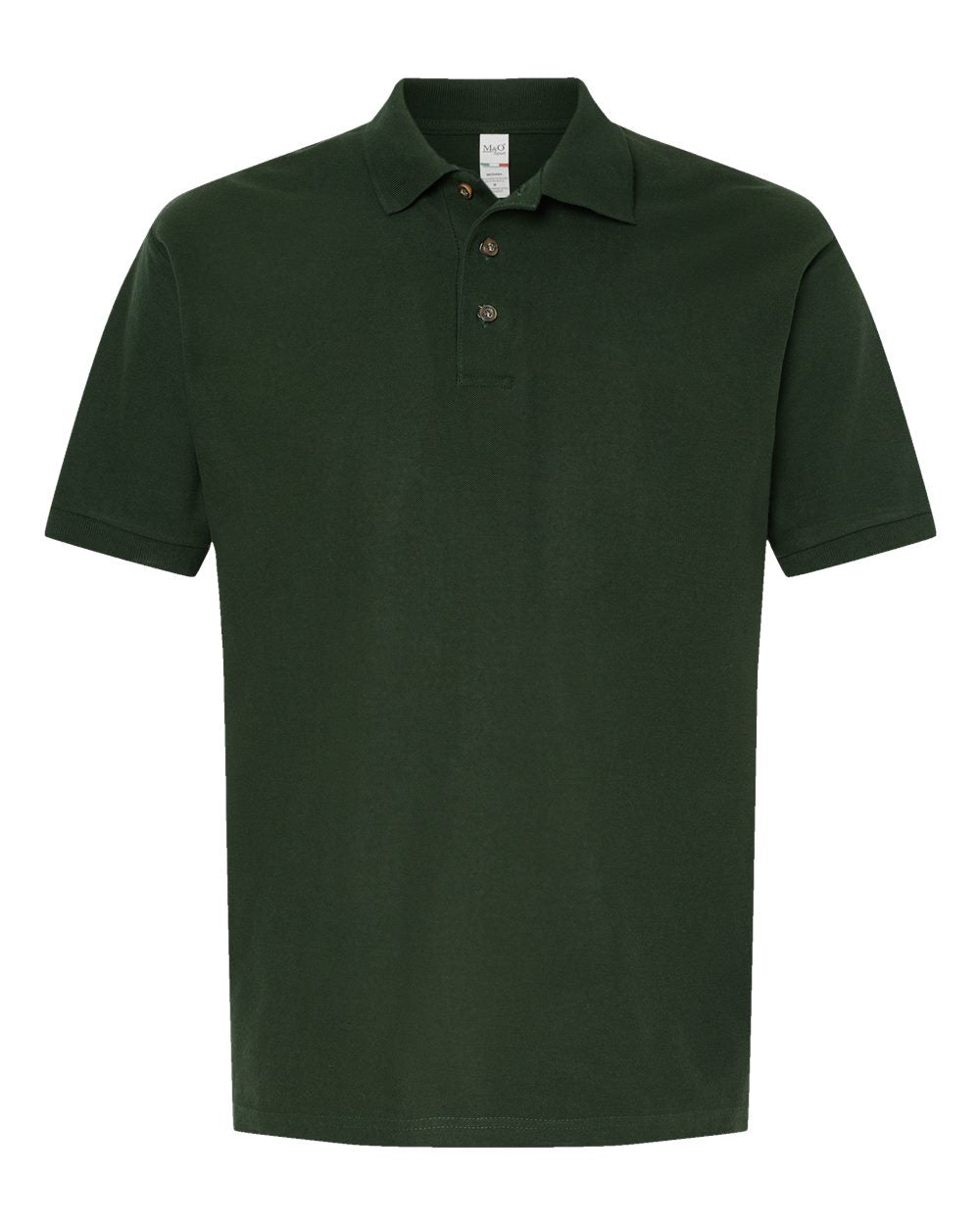 M&amp;O Ring Spun Cotton Polo Shirt Mens