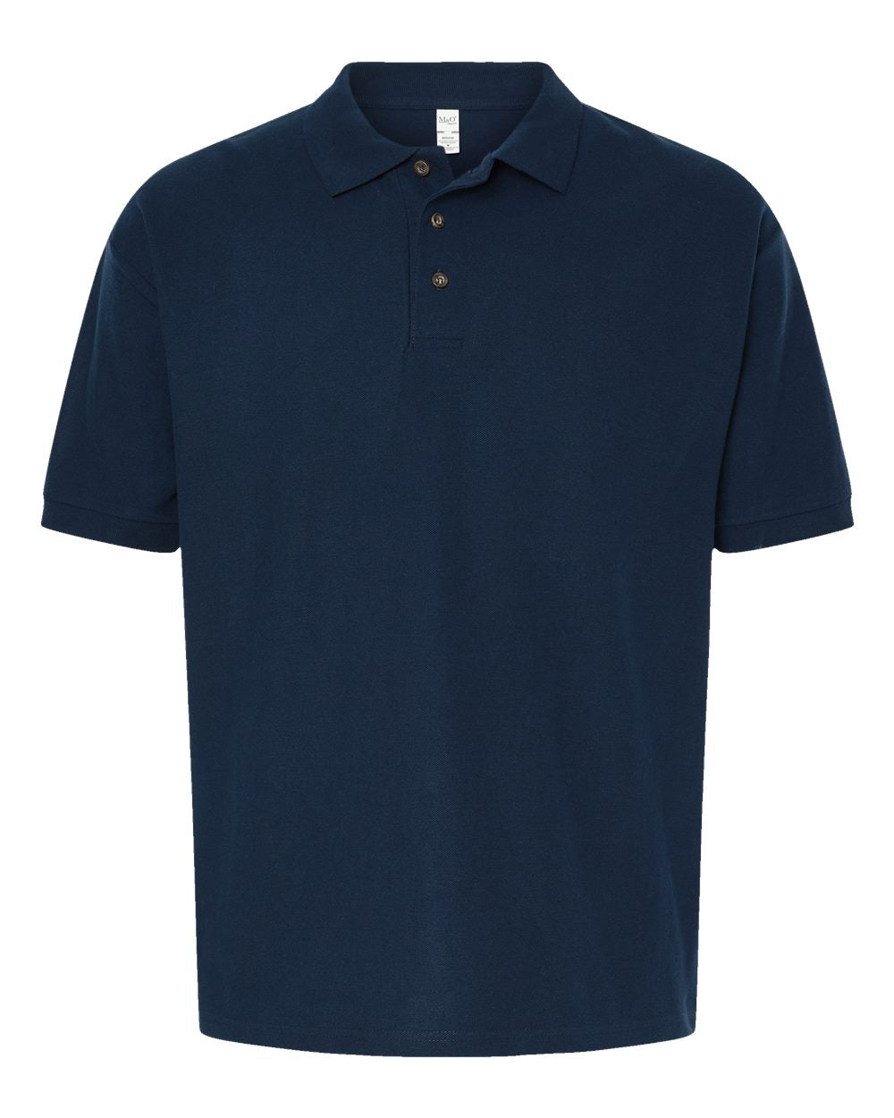 M&amp;O Ring Spun Cotton Polo Shirt Mens