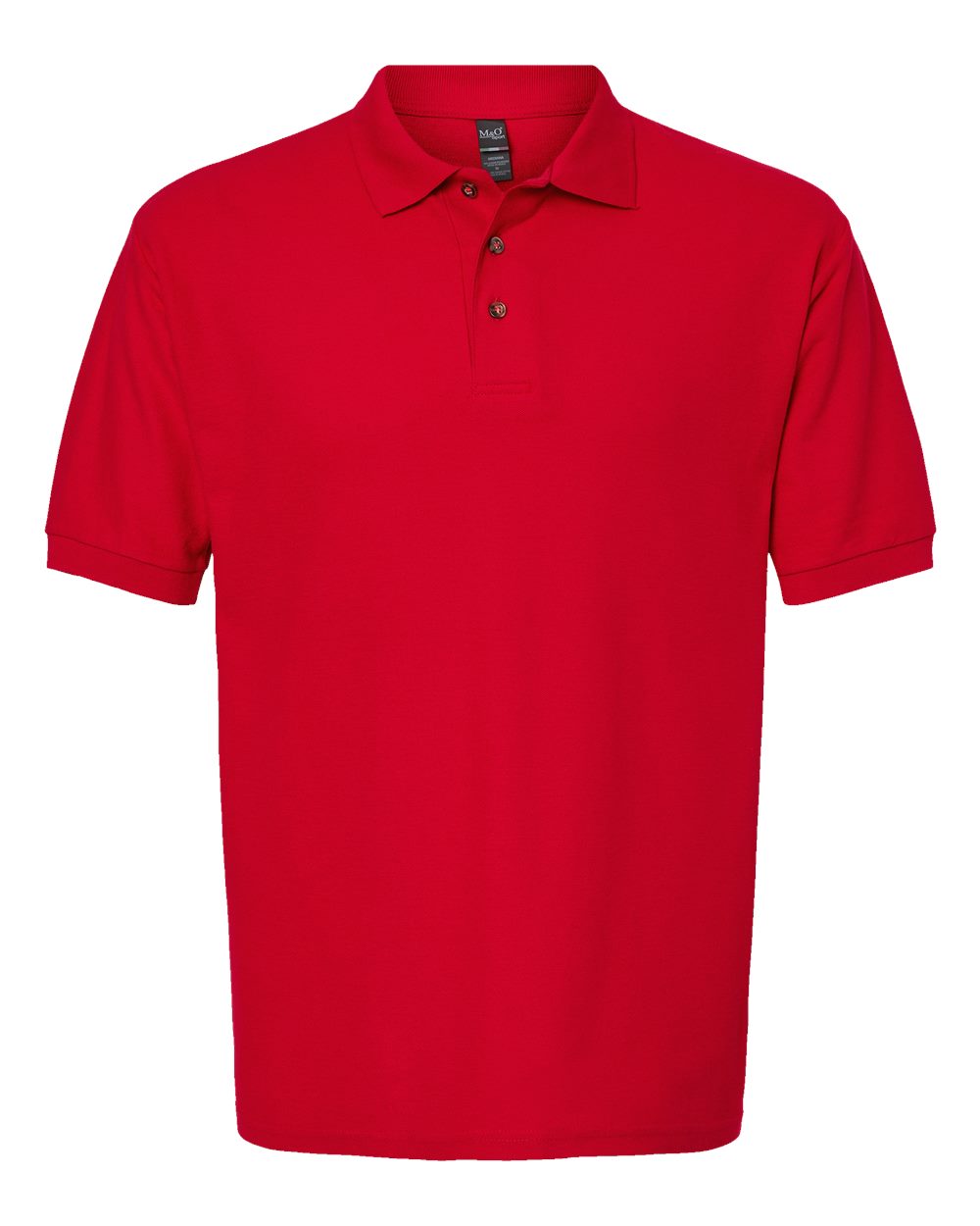 M&amp;O Ring Spun Cotton Polo Shirt Mens