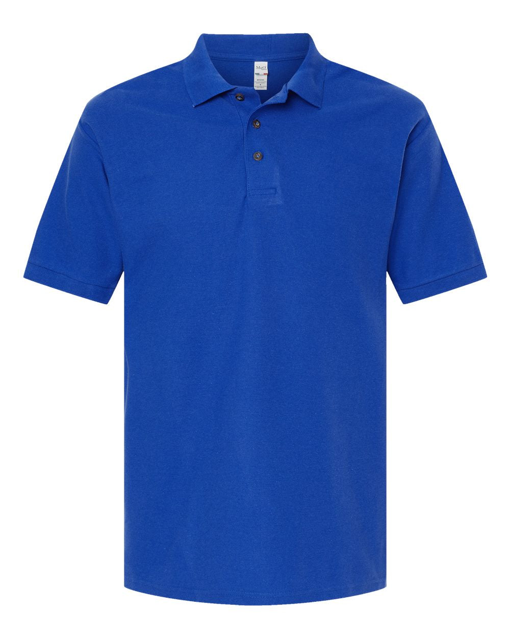 M&amp;O Ring Spun Cotton Polo Shirt Mens
