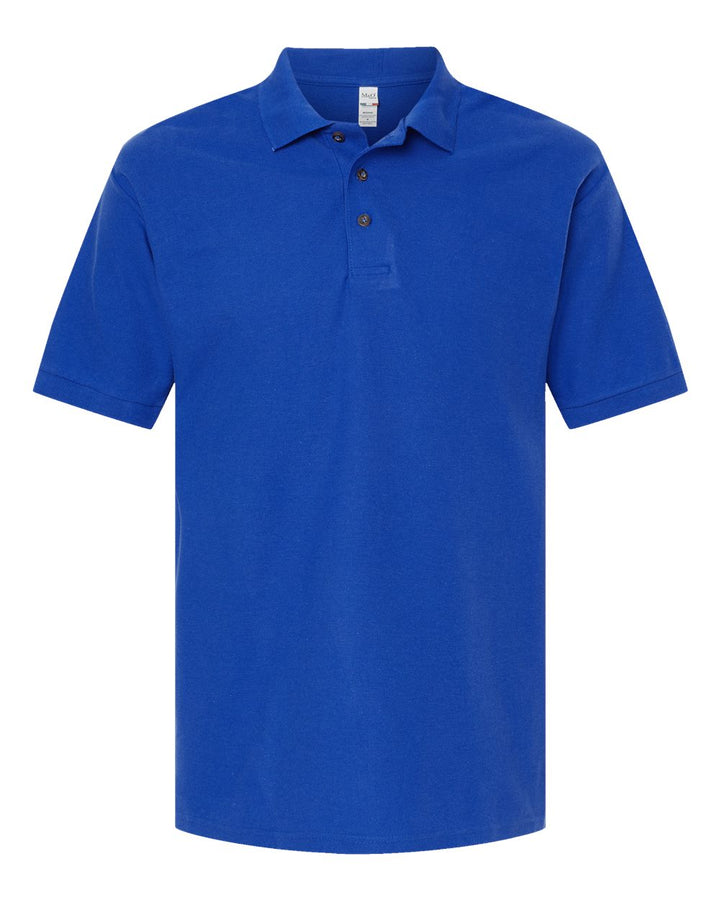 M&amp;O Ring Spun Cotton Polo Shirt Mens