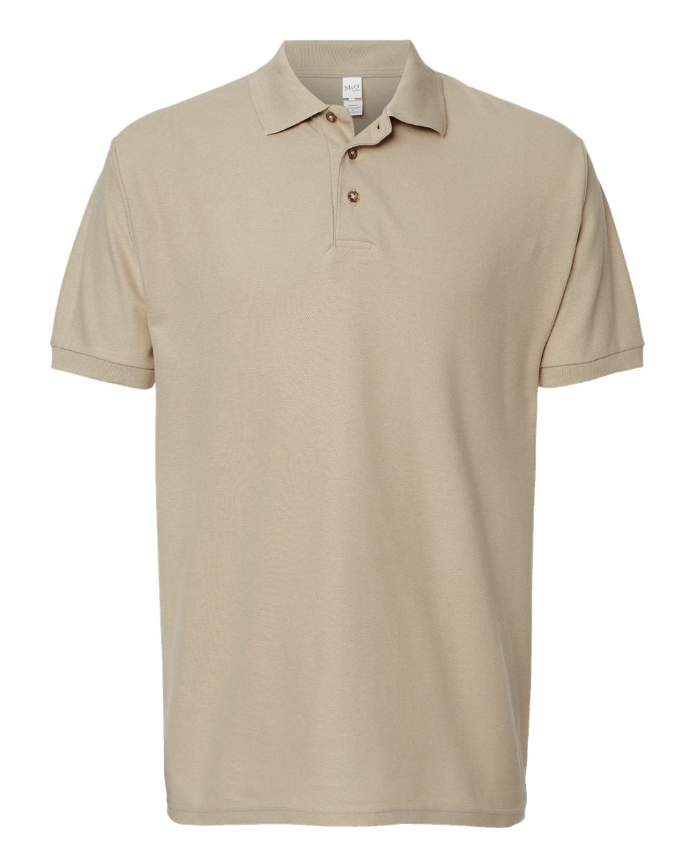 M&amp;O Ring Spun Cotton Polo Shirt Mens