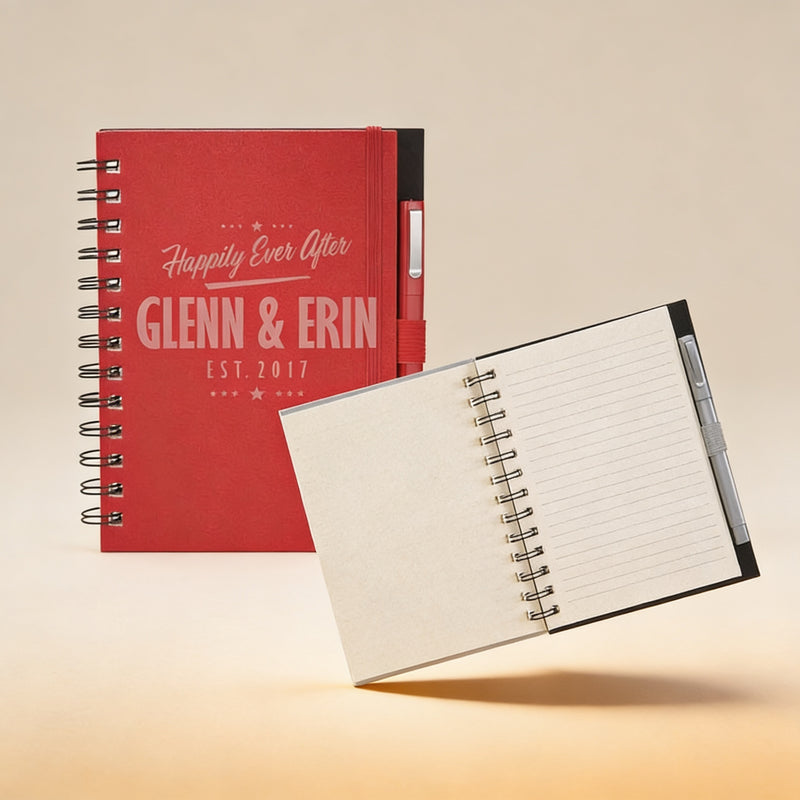 Personalized Faux Leather Journal