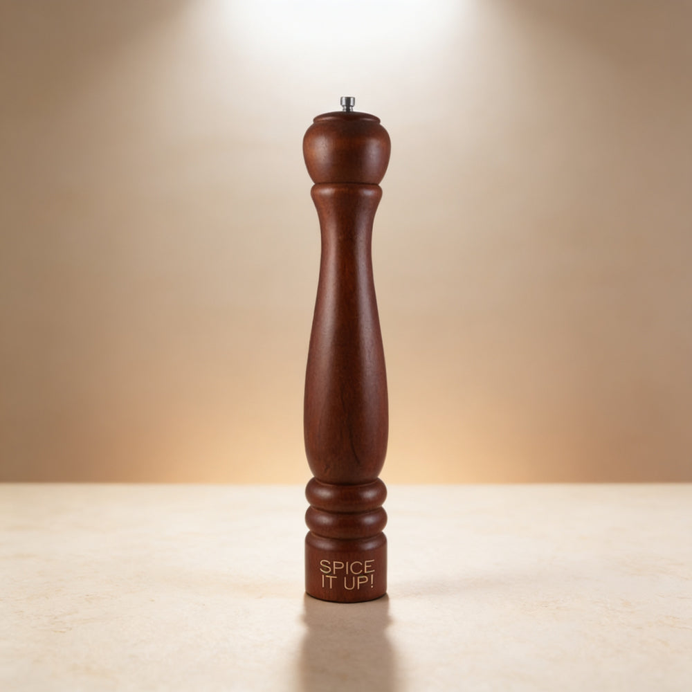 Personalized 18" Wood Pepper Mill